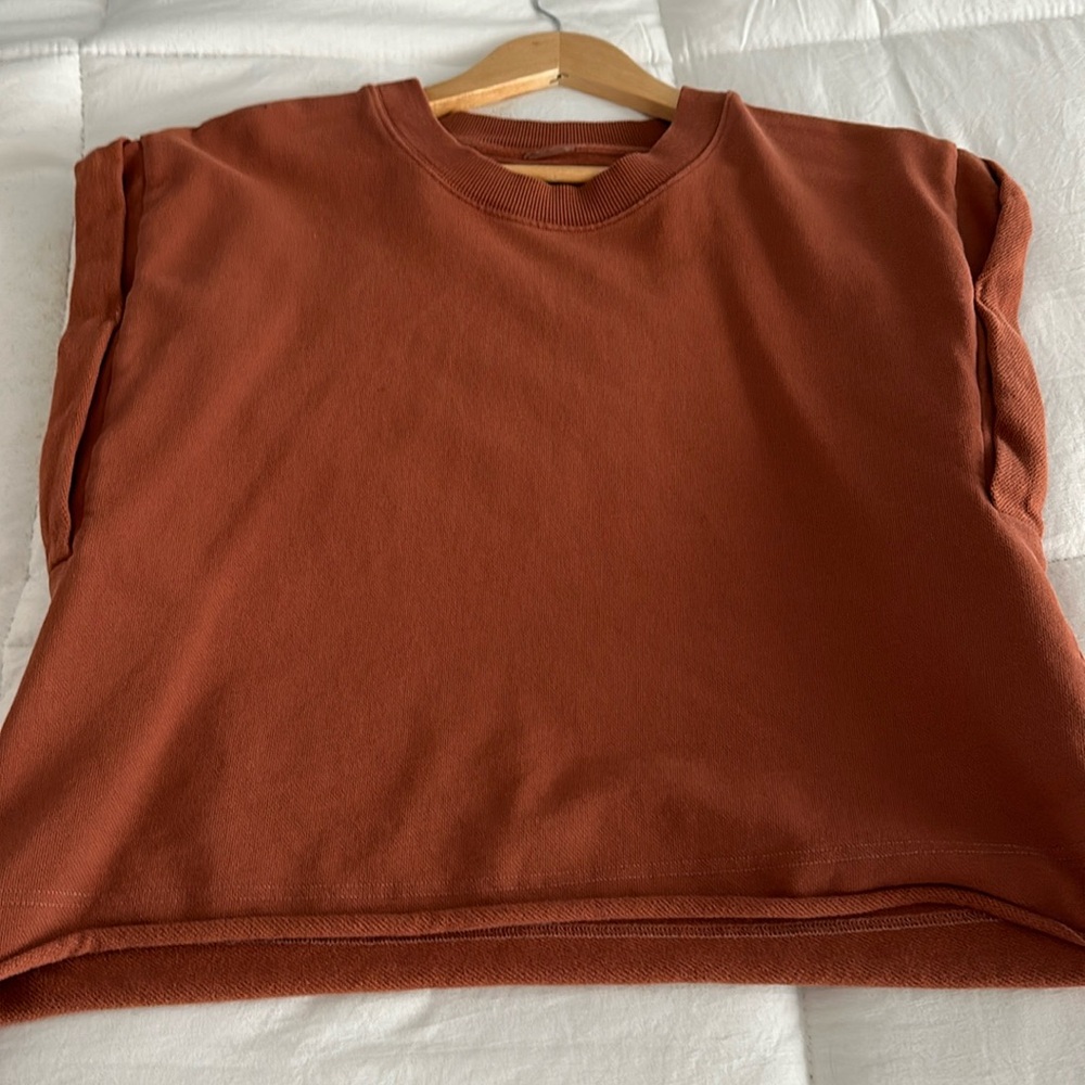 EUC Calia crop muscle sweatshirt